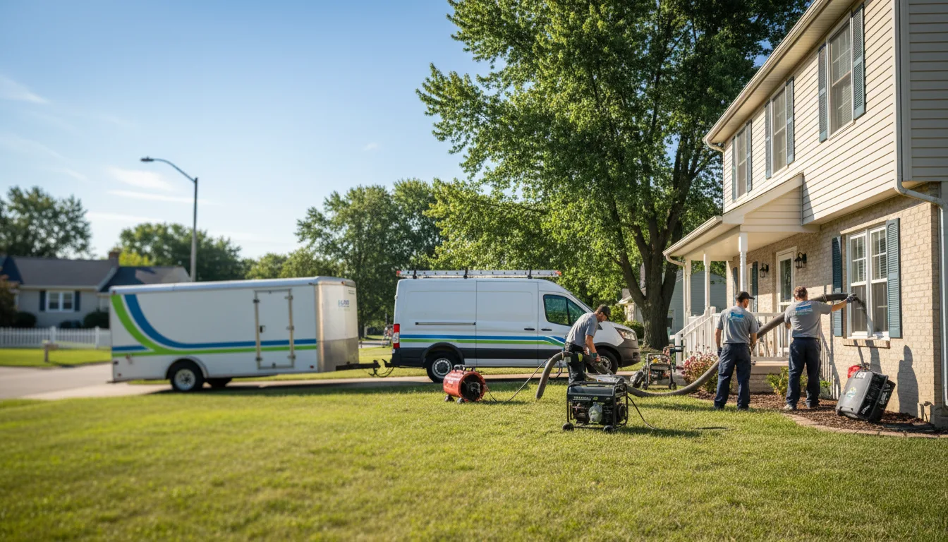 Flooded Basement Restoration And Cleanup With Repair in Story, WY near me